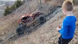 First RayRocks Offroad experience, awesome time + rock bouncers + broken axle