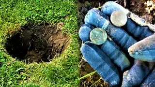 BOOM! 2 OLD COINS IN 1 HOLE! METAL DETECTING FOR COINS, JEWELRY, AND MORE! | THE ULTIMATE COIN HUNT