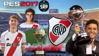 CAP. 1 MODO CARRERA DT (LIGA MASTER) CON RIVER PLATE EN PES 2017 (PARCHADO AL 2026)