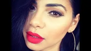 Rihanna inspired makeup using Ririwoo