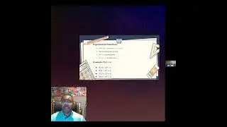 Main Event Math week 5 Exponents and Logarithmic Functions Promo