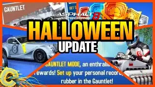 THE TERRIFIC UPDATE!! | Asphalt 8 Halloween Update Information, Cars and New Gauntlet Mode!