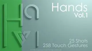 Hands Vol1  - 8K Green Screen - Stock Footage