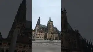 Day 5⛪✨布拉格聖維特主座教堂 view 3 向教堂道別，也向那些選擇承擔的人致意。#布拉格教堂#聖維塔大教堂 #St.John of Nepomuk#聖約翰內波穆克 波穆克#angel