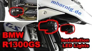 LED Zusatzscheinwerfer für R1300GS by HORNIG