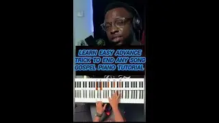 🔥 Advanced Gospel Piano Ending Trick | The Passing Chord That Makes Any Song Sound Pro 🎹✨