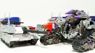Transformers Decepticons Megatron Tank Transformation Robot Car Toys 트랜스포머 디셉티콘 메가트론 탱크 로봇 변신 동영상