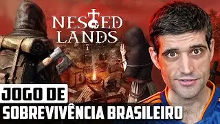Jogo de SOBREVIV&Ecirc;NCIA BRASILEIRO, primeiro gameplay - Nested Lands