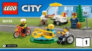 LEGO City Town 2016 FUN IN THE PARK - CITY PEOPLE PACK 60134 - Лего Сити Праздник в парке #1