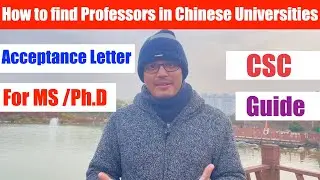 How to find Professors in Chinese Universities- Example of Beijing Institute of Technology