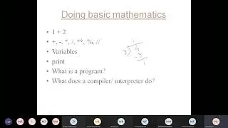 1. Understanding and implementing mathematical operations using Python for absolute beginners