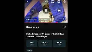 Art of living and January 20 Satsang 2