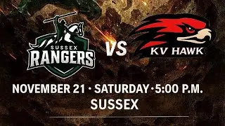Ted McKight: Sussex Ranger vs KV Hawks Nov 21 2025 highlights