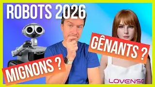 Les ROBOTS que tu pourras acheter en 2026 - L'ACTU TECH