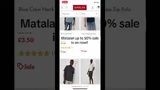 Go shop the Matalan sale! #matalan #sale #sales #clothing #clothingbrand #shorts @matalan