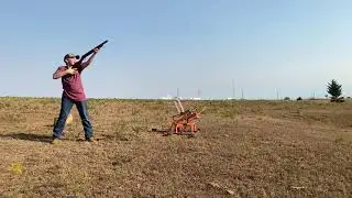 Fun shoot with a 10ga shotgun