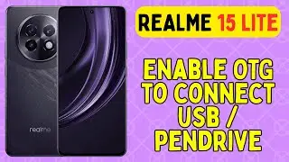 Enable OTG to connect usb / pendrive Realme 15 Lite || USB Pendrive settings || OTG settings
