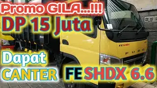Promo  DP 15juta Canter euro4 terbaru 2022, Mitsubishi lombok