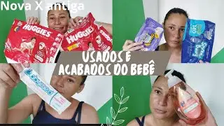ACABADOS E USADOS DO BEB&Ecirc; COM 1.10 MESES...FRALDA NEEDS E BOA?