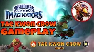 Skylanders Imaginators - Tae Kwon Crow Gameplay (PS4)