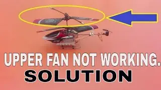 How To Repair Remote Control Helicopter Fan | helicopter ka fan kaise theek kare