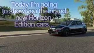 FH3 Secret Horizon cars!!!
