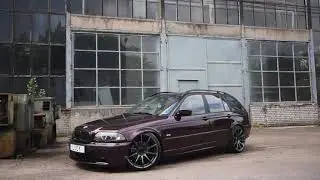 BMW E46 Touring wrapping
