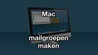 Mailgroepen maken (VideoBytes - Mac)
