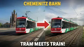 Chemnitz Bahn: Where Tram Meets Train! – Germany’s Street-Running Tram-Train Explained