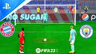 FIFA 23 ! MANCHESTER CITY VS BAYERN M&Uuml;NCHEN ! HAALAND VS MANE ! PENALTY SHOOTOUT PC NEXT GEN 4K !