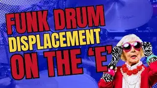 Funk Snare Displacement On The E DRUM LESSON