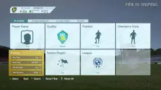 FIFA 16 SNIPING METHOD