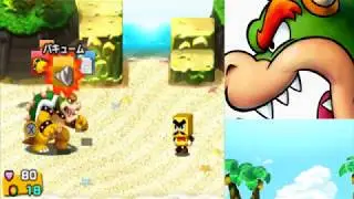 Arm Cannon Minigame + Vacuum Block - Mario & Luigi Bowser's Inside Story DX