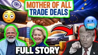 Truth behind INDIA-EU Mega Trade Deal 😳 Impact on Stock Market?😱 Full STORY Explained, Car Market