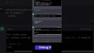 ChatGPT: Code Rewriting and Debugging