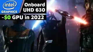 Intel Onboard Graphics in 2022 | Star Wars Jedi: Fallen Order | 720p MEDIUM Settings