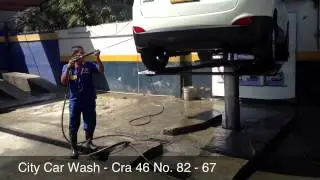 City Car Wash - Lavado con Gato Hidraulico - Autolavado Barranquilla