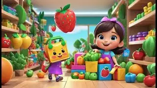 Os caixas da loja de brinquedos vão escanear, escanear | Canção Infantil | Nursery Rhyme