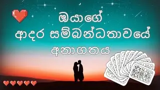 ඔයාගේ ආදර සම්බන්ධතාවයේ අනාගතය කොහොමද ? Pick a card Tarot Reading ✨