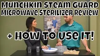 Munchkin Steam Guard Microwave Sterilizer Review + How to Use It!