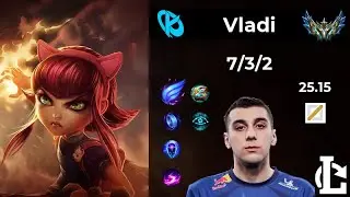 Annie MID - KC Vladi | Patch 25.15 EUW Challenger