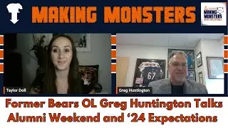 Former Bears OL Greg Huntington on Alumni Weekend