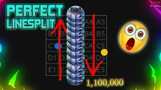 Alisio - BIGGEST LINESPLIT W/ 1 MILLION MASS ★ SELF FEED WIN IN 15 SECONDS ★ ALISIO WORLD RECORD