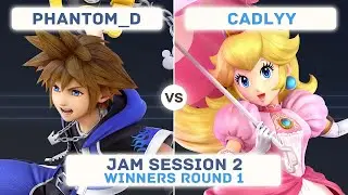 Jam Session 2 | Winners Round 1 - Phantom D (Sora) vs Cadly (Peach)