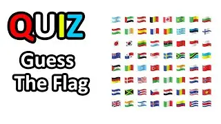 Do you know flags? Test your vocabulary - Level B - Improve your English - Easy English Lesson