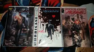 A VIOLENT COMIC HAUL