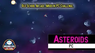Classic Asteroids Returns on PC | Space-Time Games Version with Live Commentary