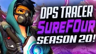 TOP 500 PLAYER SUREFOUR SHOWING HIS TRACER SKILLS! [ OVERWATCH SEASON 20 TOP 500 ]