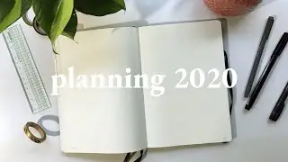 Planning 2020 | Minimal Bullet Journal & Cleaning Session | Bee's House of Plants