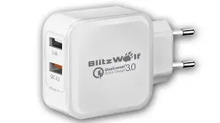 ✅Компактные зарядки BW-S2 и BW-S6 от BlitzWolf&reg;